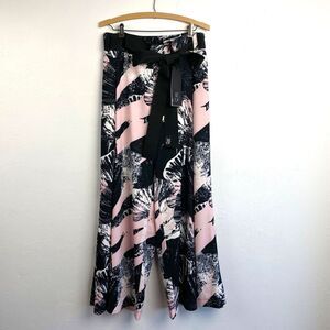 Igor Dobranic NWT Womans Resort Pants Palazzo Large Tall Croatia Travel Art Wear